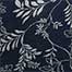 Silk Fern Floral Tie, Navy/Silver, swatch